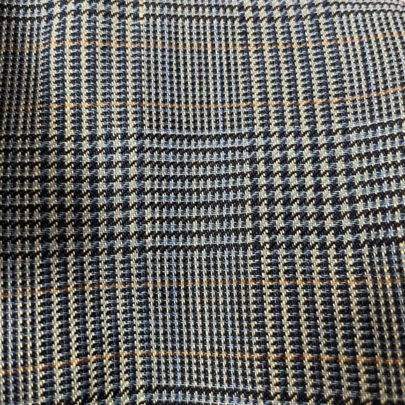 Ermenegildo Zegna Blazer Mens IT 54 US 44 Soft Plaid Linen Wool Mohair Preppy - Picture 7 of 15